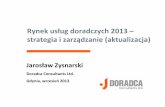 Rynek usług doradczych 2013 – strategia i zarządzanie ...