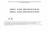 MIG 150 INVERTER MIG 180 INVERTER - Spaw-sk.pl - Spawarki ...