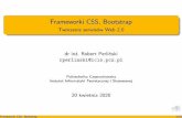 Frameworki CSS, Bootstrap - rperlinski.pl