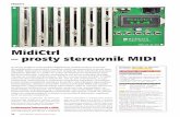 MidiCtrl – prosty sterownik MIDI - AVT