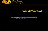 Instrukcja uÅ¼ytkownika systemu miniPortal-ePUAP