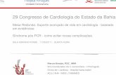 29 Congresso de Cardrdiologia do Estado da Bahia
