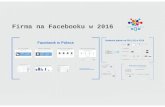 Firma na Facebooku 2016