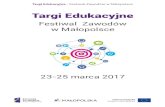 Targi Edukacyjne - Festiwal Zawod³w w Ma‚opolsce dla...  PATRONAT MEDIALNY. Mobilny przewodnik
