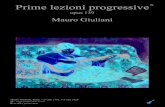Prime lezioni 2020-01-08¢  Prime lezioni progressive Mauro Giuliani Mauro Giuliani, Itali£«, ¢° 27 juli