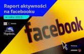 Raport o aktywnosci na Facebooku