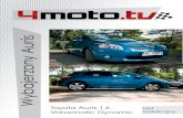 Toyota Auris 1.6 Valvematic Dynamic