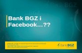 Bank bgz na facebooku
