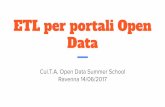 Etl per portali open data